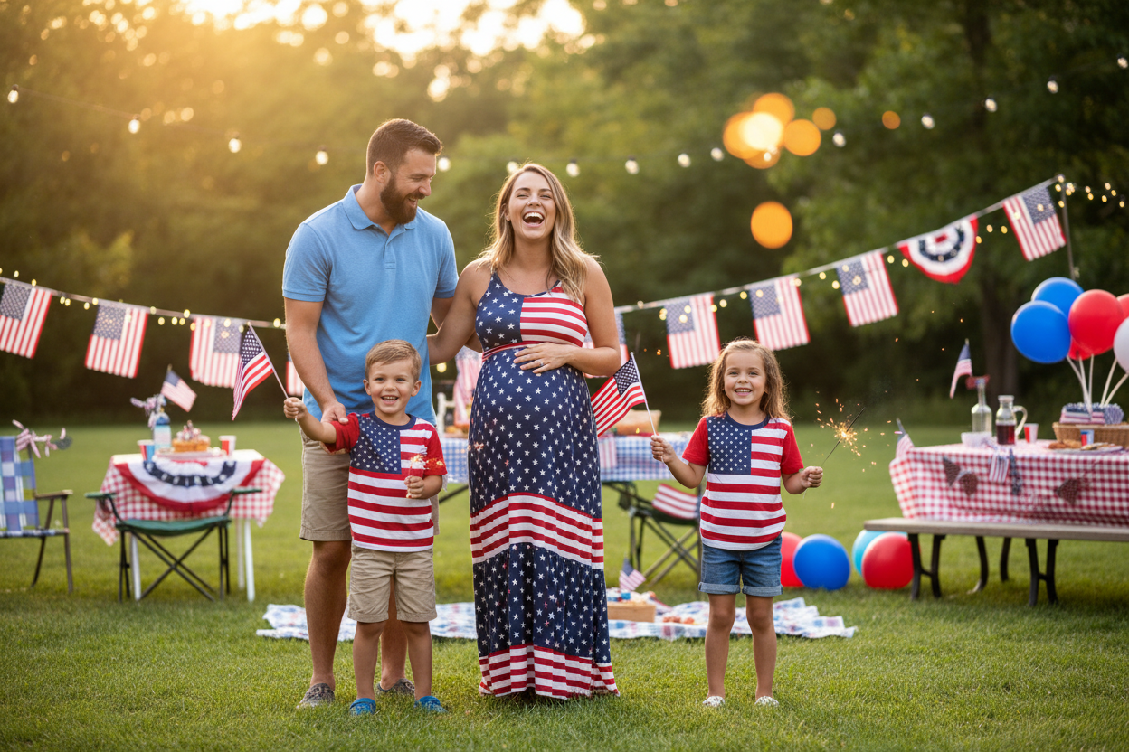 Finding Joy and Freedom as a Pregnant American Mom